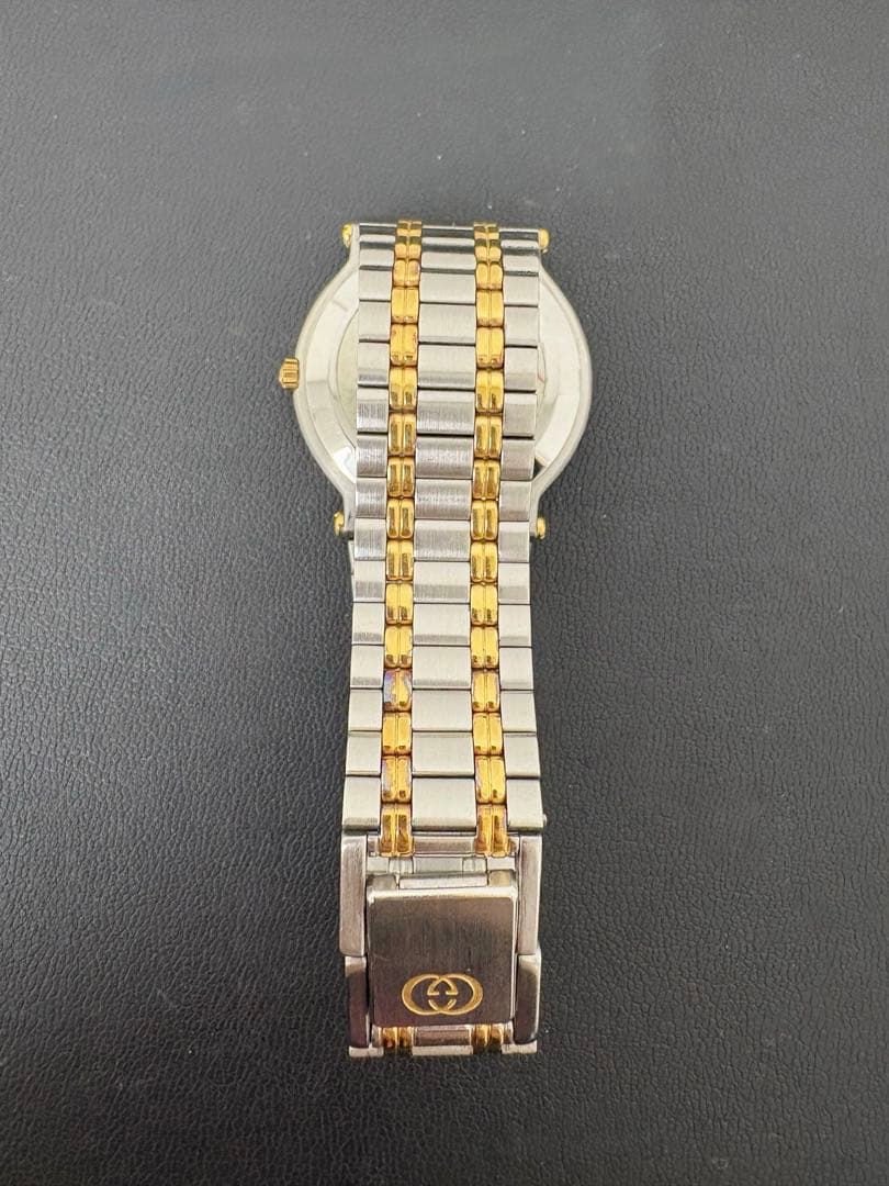 Battery Replaced Gucci Watch 9000M Quartz GUCCI Working Condition