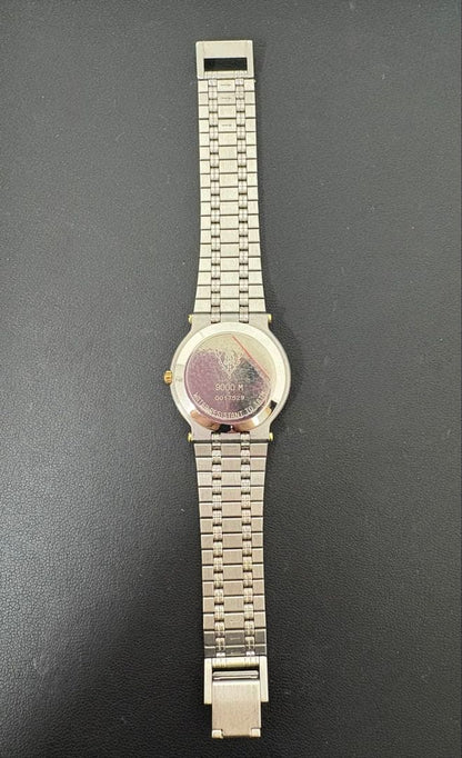 Battery Replaced Gucci Watch 9000M Quartz GUCCI Working Condition