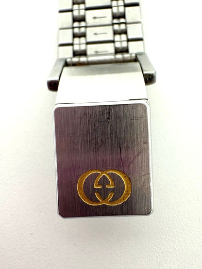 Battery Replaced Gucci Watch 9000M Quartz GUCCI Working Condition