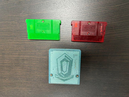 Pokémon Soft 3-Set (Ruby, Leaf Green, Crystal)