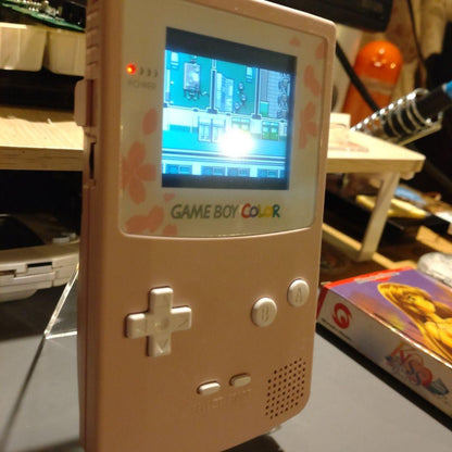 Pink GAME BOY Color CGB-001 ips LCD