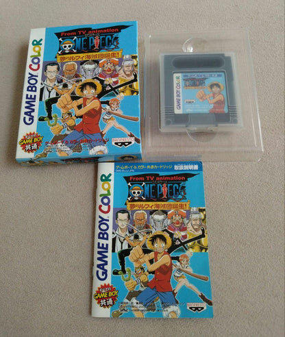 Box, Instruction Manual Included Game Boy Color One Piece Detective Conan Yu-Gi-Oh 3 Pack Deal
