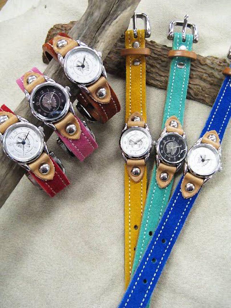 TITICACA Colorful Suede Watch Unused