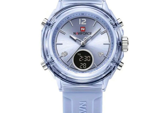 NAVIFORCE NF7109# Digital Watch. Sky Blue. Ladies.