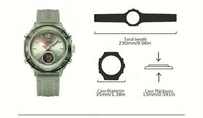 NAVIFORCE NF7109# Digital Watch. Sky Blue. Ladies.