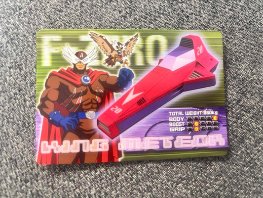 Falcon Legend Card e+  No.08: KING METEOR/Super Arrow