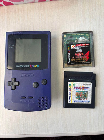【Function Confirmed】 Game Boy Color Console Dragon Quest 1 "6 2 Yu-Gi-Oh!