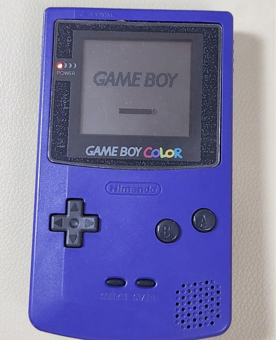 [Case Included] Game Boy Color Purple