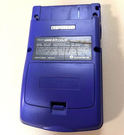 [Case Included] Game Boy Color Purple