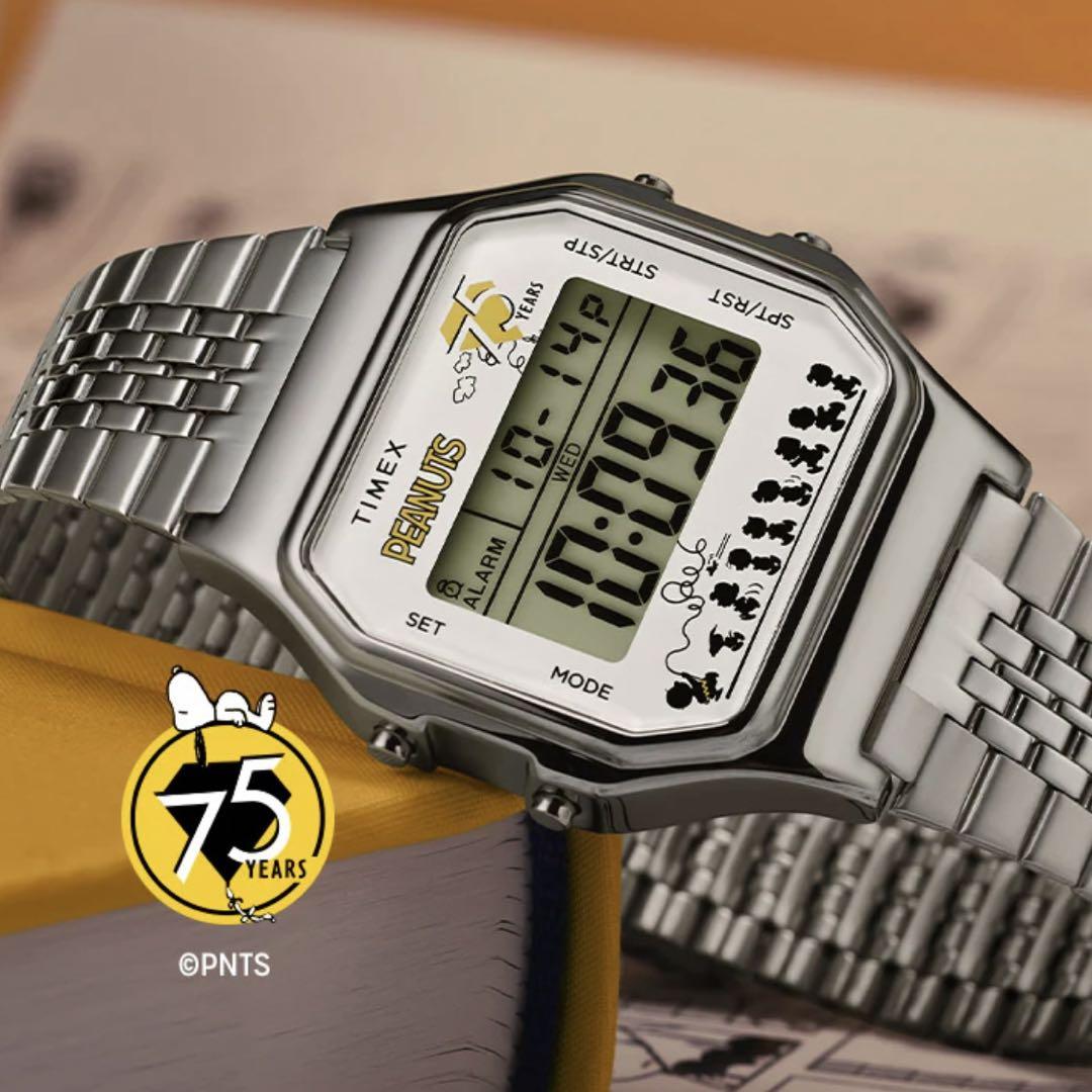 75th Anniversary Limited Model/Overseas Exclusive TIMEX × Peanuts 34mm Watch