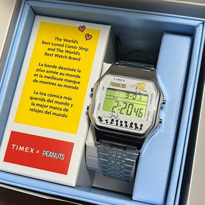 75th Anniversary Limited Model/Overseas Exclusive TIMEX × Peanuts 34mm Watch