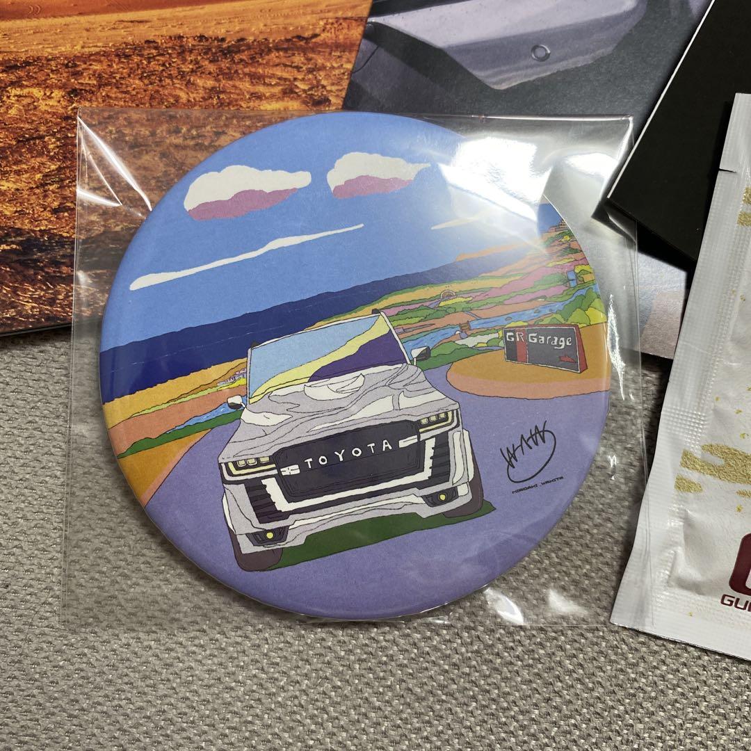 Tokyo Auto Salon 2025 Catalog Badge Bath Soap Sticker Set Toyota