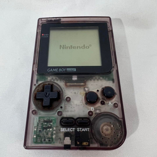 Action confirmed GAME BOY Pocket Clear Purple Body