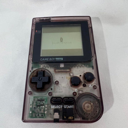Action confirmed GAME BOY Pocket Clear Purple Body