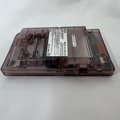 Action confirmed GAME BOY Pocket Clear Purple Body