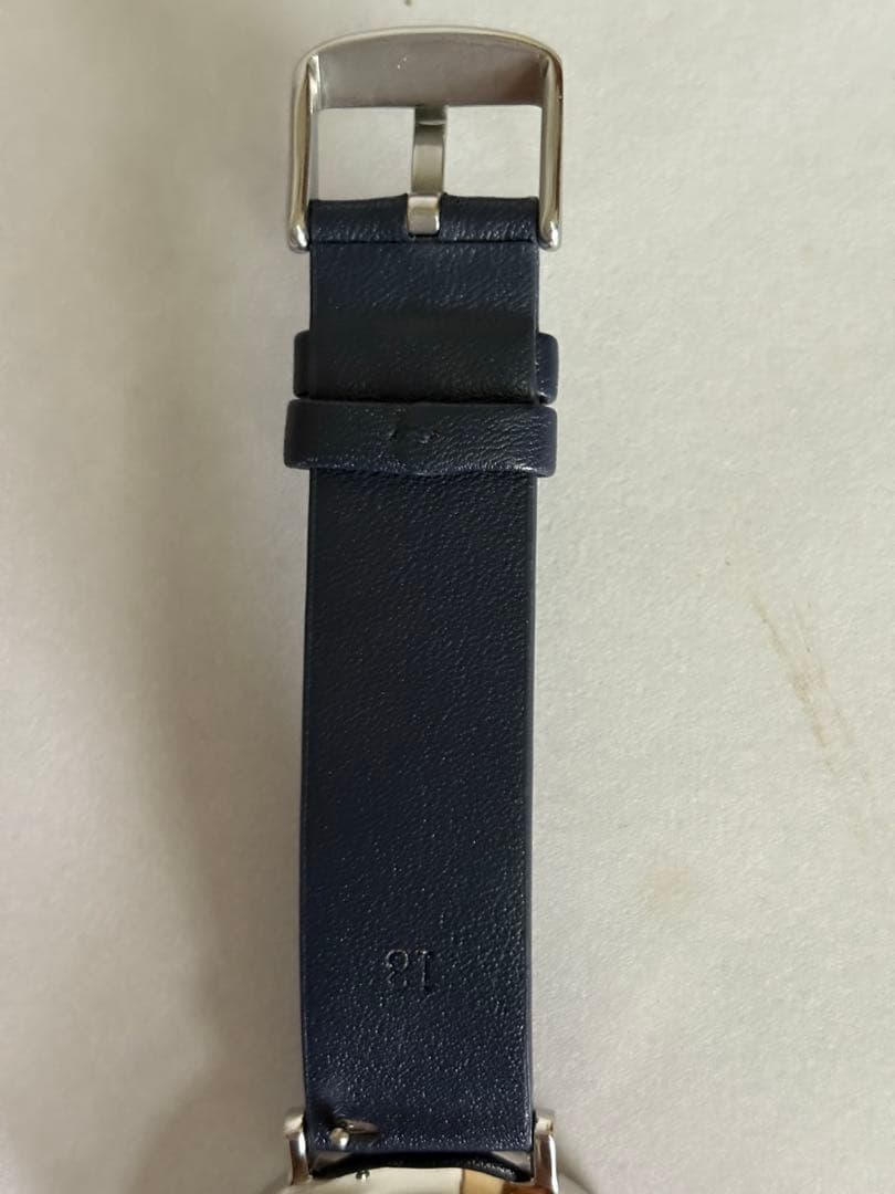 [Excellent Condition] OBAKU 40mm Watch • Blue White • Interchangeable Strap • R7/10 Battery Replaced