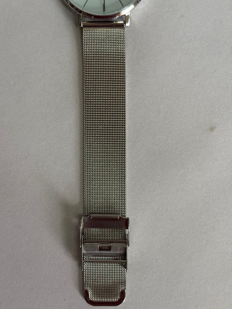 [Excellent Condition] OBAKU 40mm Watch • Blue White • Interchangeable Strap • R7/10 Battery Replaced