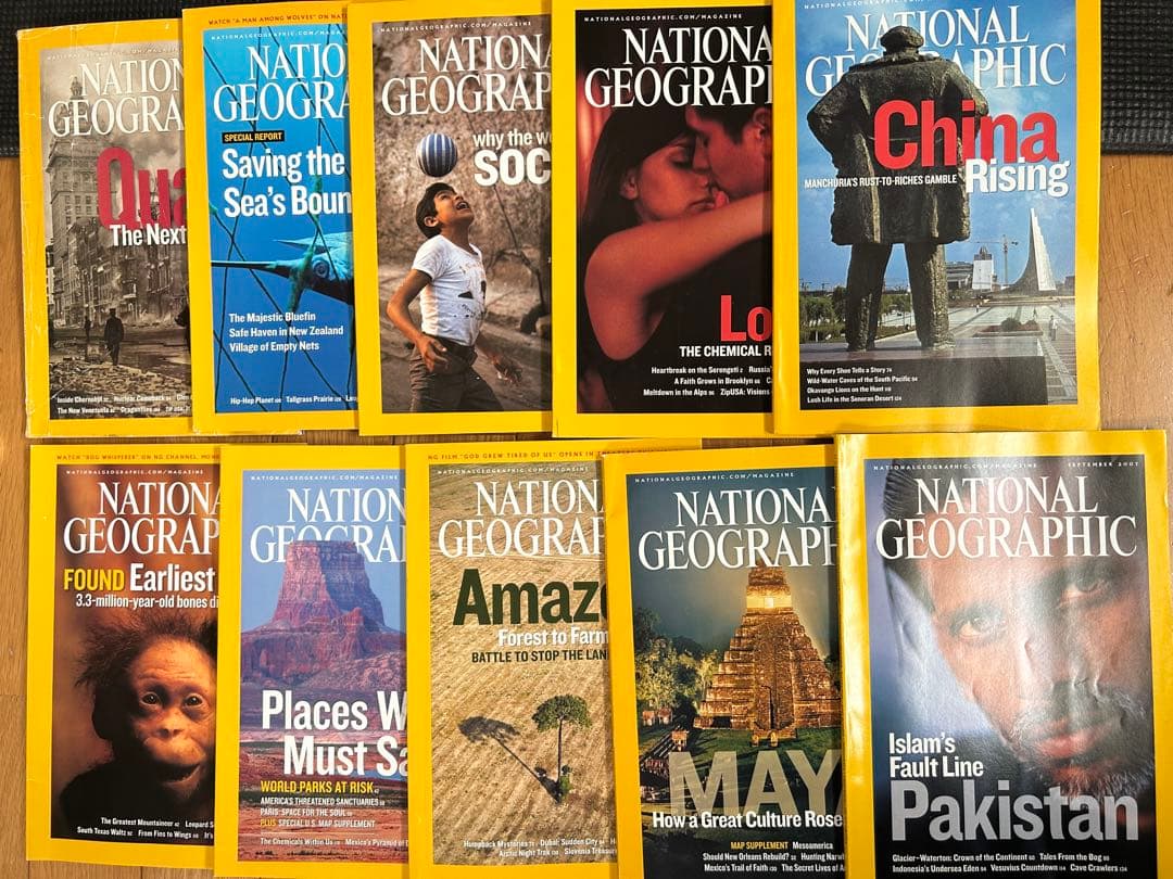 National Geographic Magazine Set