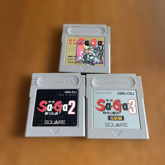 SaGa Series Game Boy Software 3-Set