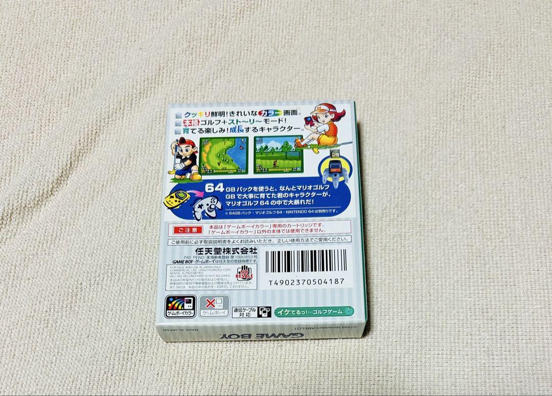 Mario Golf GB Game Boy Color Exclusive Software GAMEBOYColor