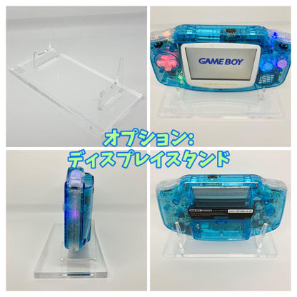Game Boy Advance Console IPS LCD Matt Black × Scarlet Red