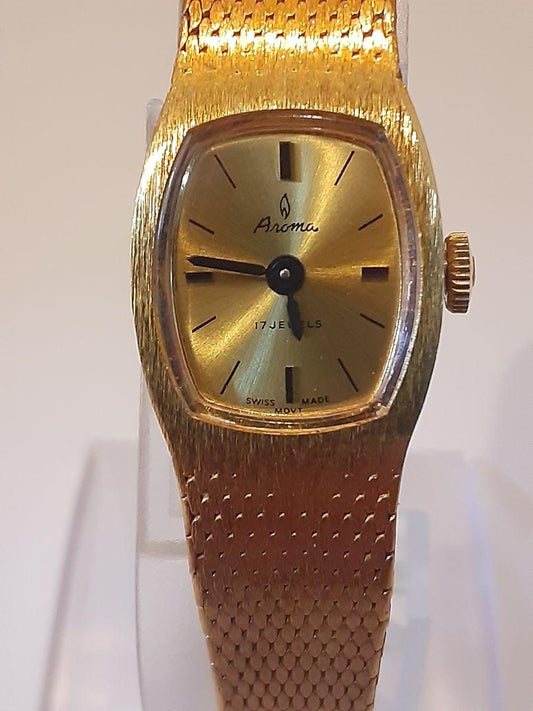 Aroma Hand-Wound Watch 5065 Gold