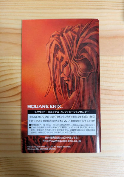 New Testament Holy Sword Legend Game Boy Advance GBA Software