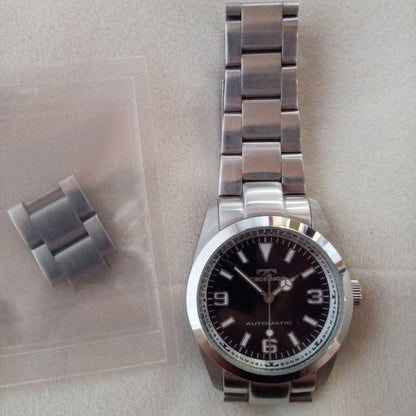 TECHNOS Automatic Winding Watch Black