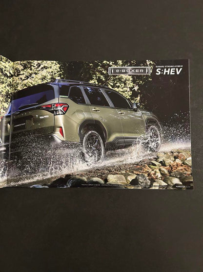 SUBARU Forester Catalog, CARTOPIA 2025 Summer Issue Set