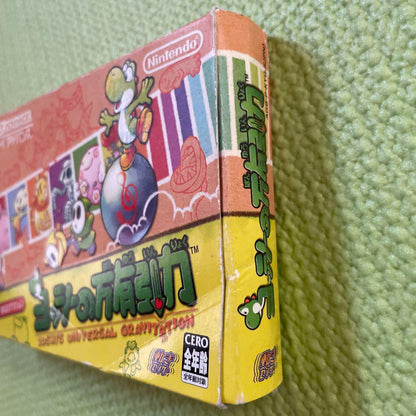 Yoshi's Universal Gravitation Game Boy Advance Game Box Included Manual