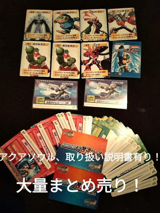 Rockman EXE 4 Custom Card Summary Sale part2 part3 Comes with Manual