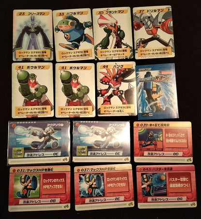 Rockman EXE 4 Custom Card Summary Sale part2 part3 Comes with Manual