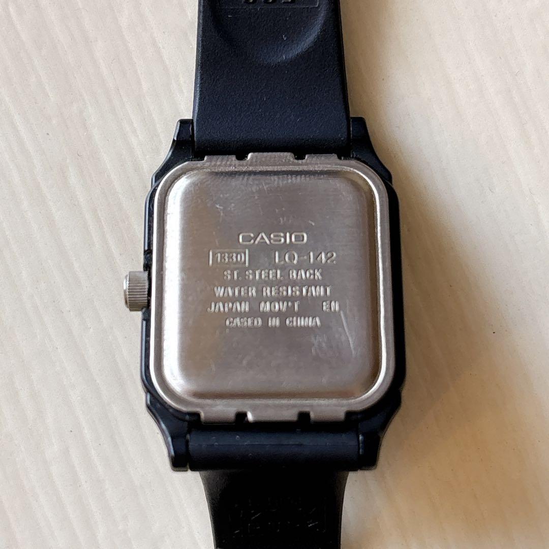 Battery Drain CASIO Quartz Watch Black