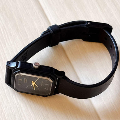 Battery Drain CASIO Quartz Watch Black