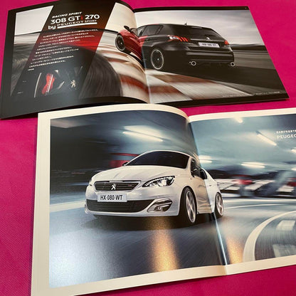 Beautiful Condition Peugeot 308 GT/308 SW/GTi Catalog Set