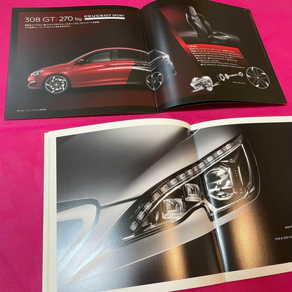 Beautiful Condition Peugeot 308 GT/308 SW/GTi Catalog Set