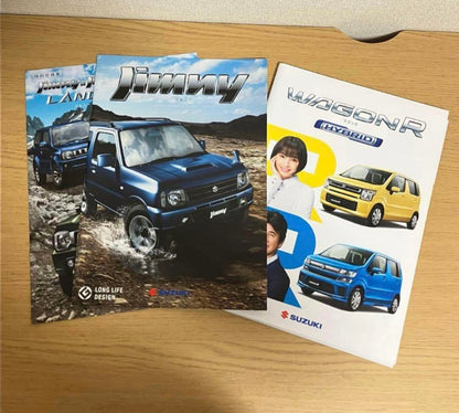 Suzuki Swift Sport & Jimny & Wagon R Catalog 8 Set