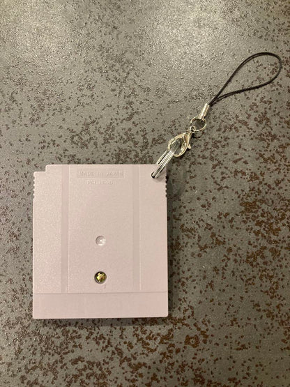 Pokémon Game Boy Cartridge Pikachu Keychain