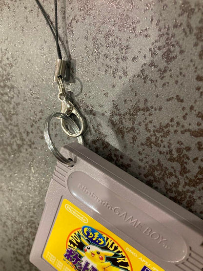 Pokémon Game Boy Cartridge Pikachu Keychain