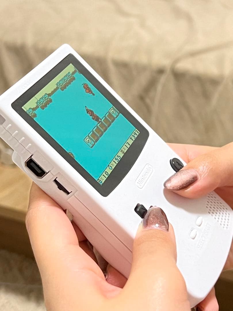 Original Game Boy Color Made from FPGBC IPS LCD Body