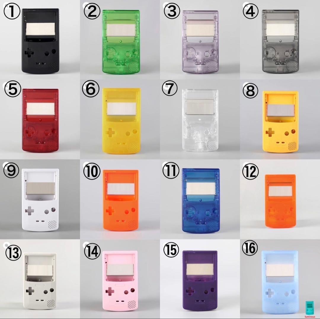 Original Game Boy Color Made from FPGBC IPS LCD Body