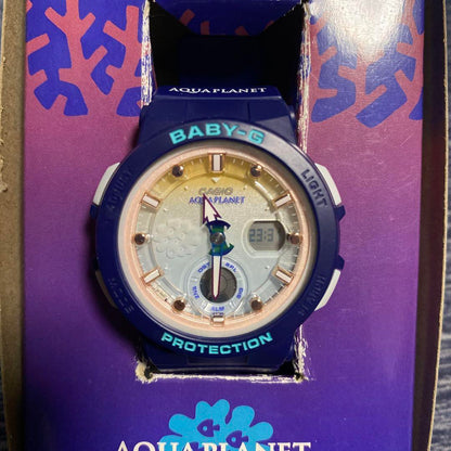 BABY-G AQUA PLANET Navy Watch