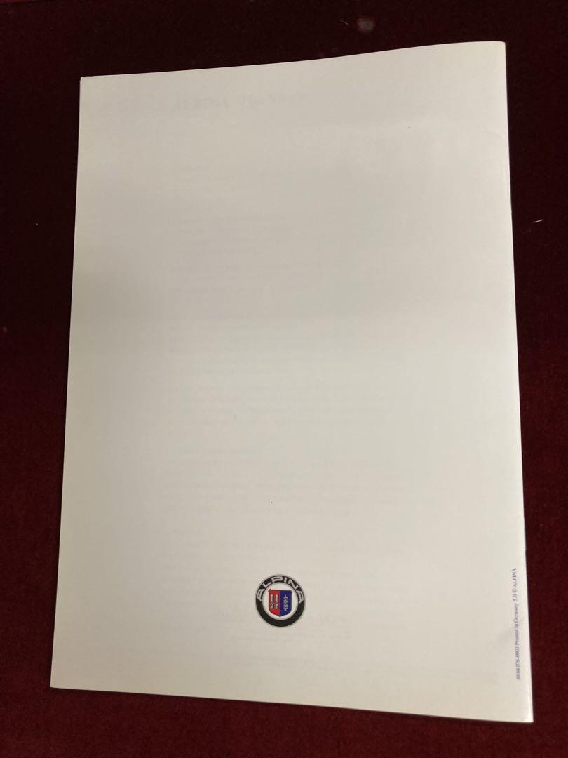 BMW Alpina Catalog