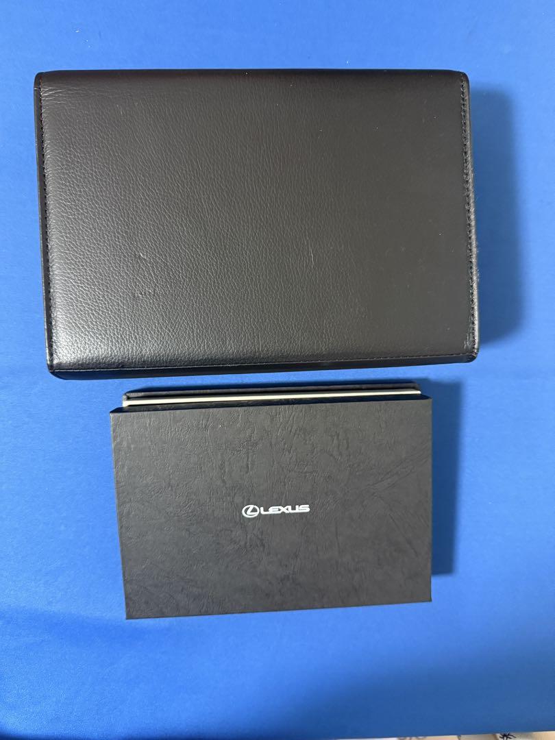 LEXUS NX350h Genuine Vehicle Inspection Certificate Case and Smart Key Card Box Set
