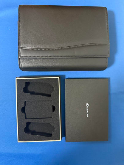 LEXUS NX350h Genuine Vehicle Inspection Certificate Case and Smart Key Card Box Set