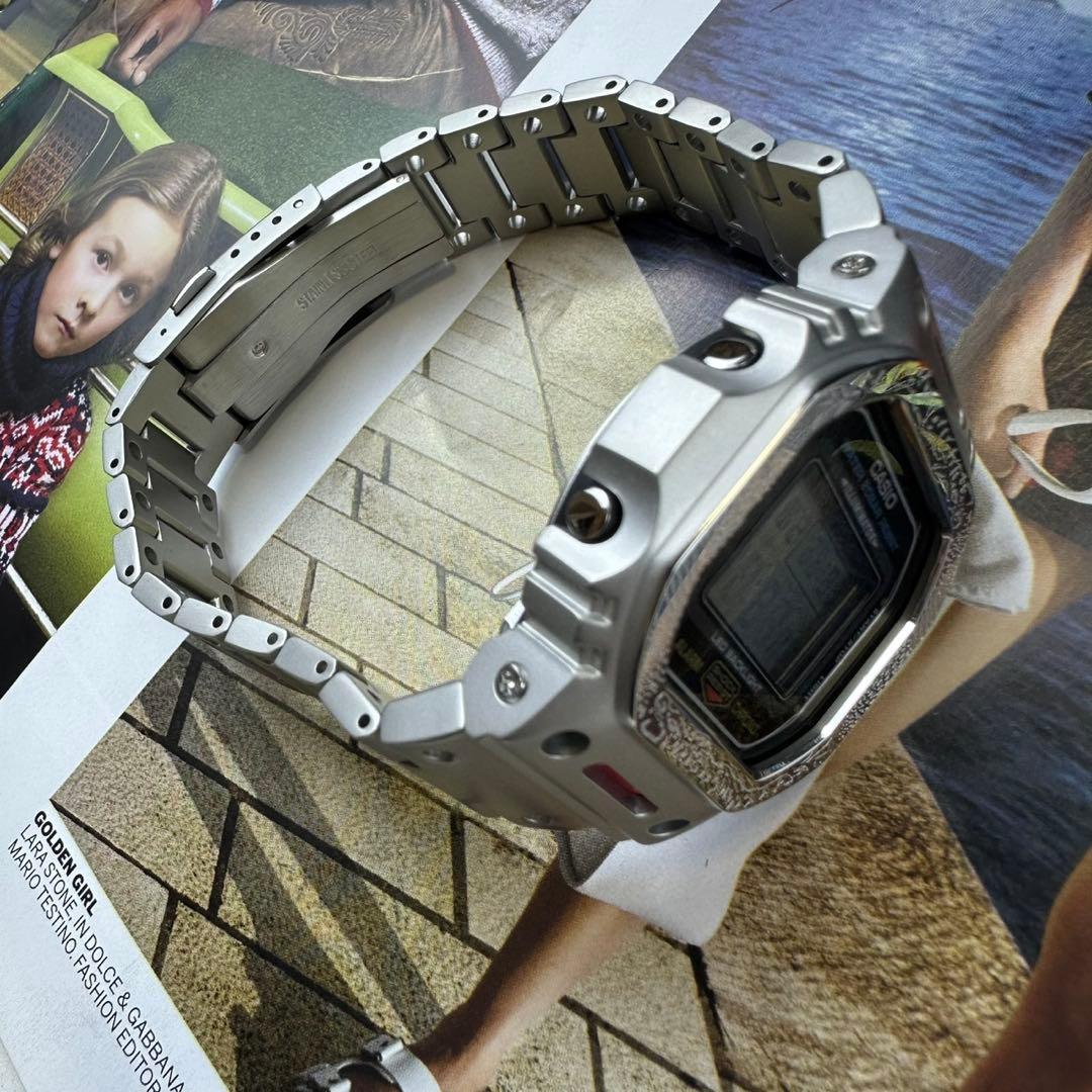 New Unused CASIO Digital Watch Custom Case DW5600UE with Original Box