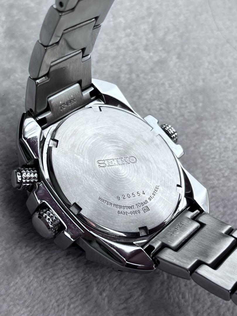 SEIKO 6A32-00E0 Perpetual Calendar Watch