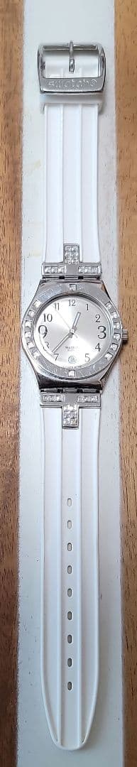 Swatch IBONY Watch (Quartz) Silver/White