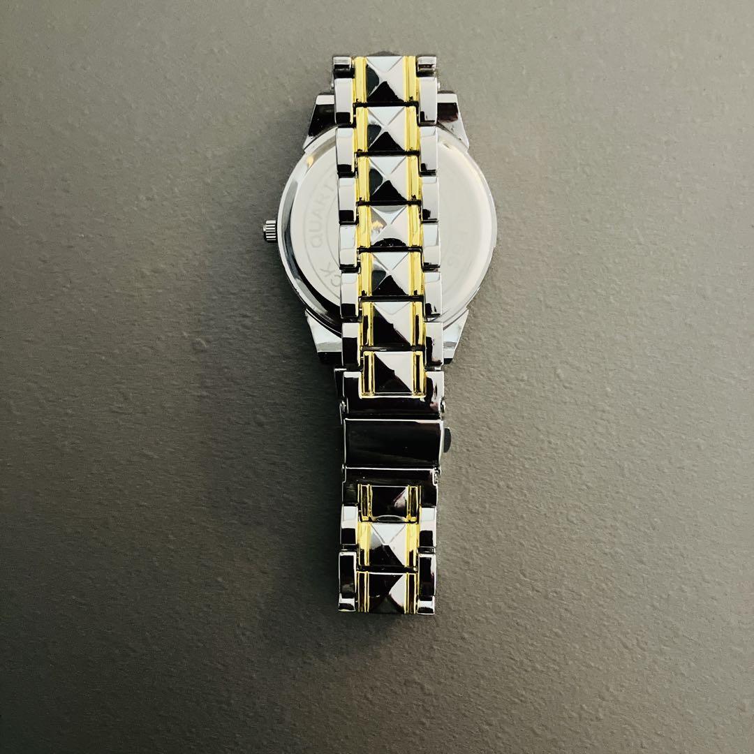 New Unworn OURSTART Quartz Silver/Gold Watch