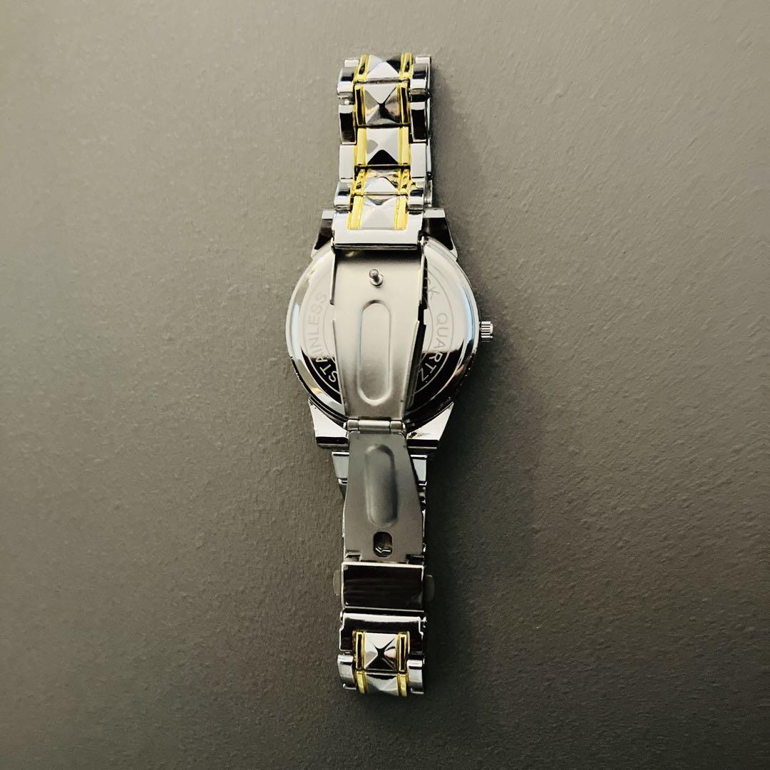 New Unworn OURSTART Quartz Silver/Gold Watch